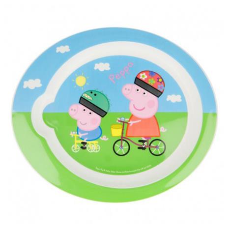 Peppa Pig Microwavable Plastic Plate £2.99